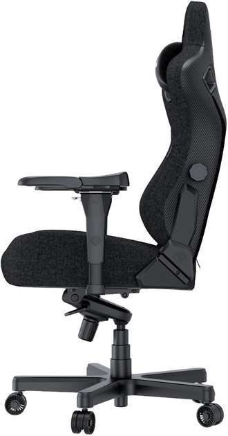Fotel gamingowy Anda Seat Kaiser 3 Pro Size XL Fabric Dark Gray (6977890865658) - obraz 5