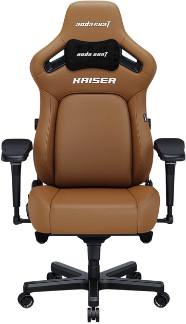 Fotel gamingowy Anda Seat Kaiser 4 L Bentley Brown (6972417138932) - obraz 1