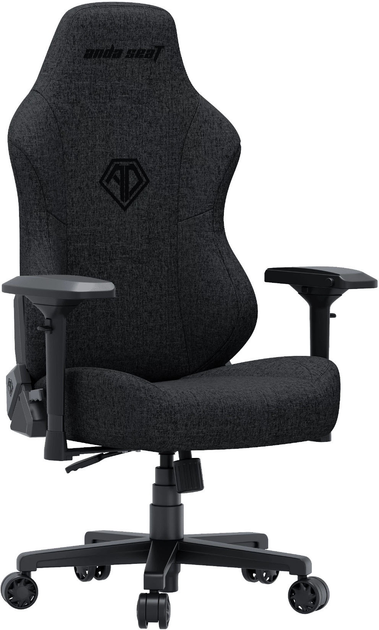 Fotel gamingowy Anda Seat Phantom 3 Pro Size L Fabric Dark Grey (6977890865726) - obraz 6