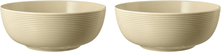 Zestaw misek Seltmann Weiden Beat Color Glaze beżowy 20 cm 2 szt (ZES4052212109350) - obraz 1
