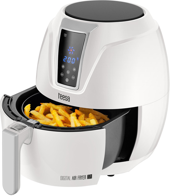 Фритюрниця Teesa Digital Air Fryer Біла (TSA8046W) - зображення 4