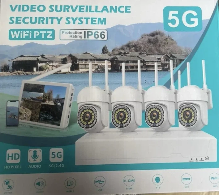 Комплект камер видеонаблюдения DVR KIT-7103 4 шт. + регистратор 9413 - изображение 10