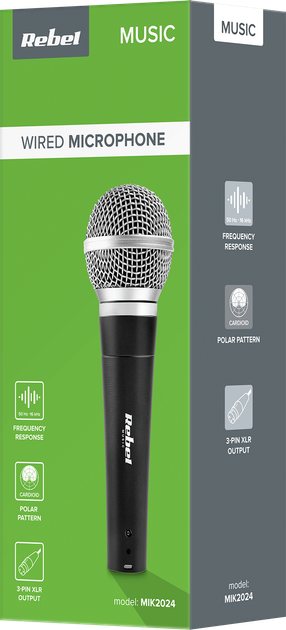 Мікрофон Rebel DM-80 (5901436717287) - зображення 4