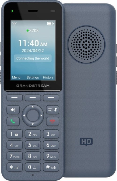 Telefon IP Grandstream WP826 Blue (6947273705147) - obraz 2