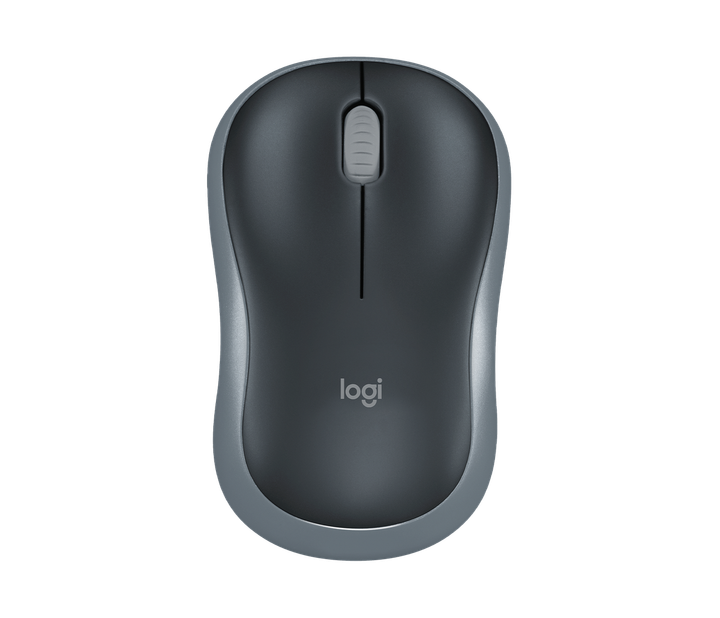 Мышь беспроводная Logitech M185 Wireless optical серая - изображение 5