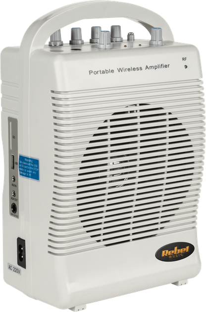 Мікрофон Rebel SH222UBT з підсилювачем (5901890104289) - зображення 3