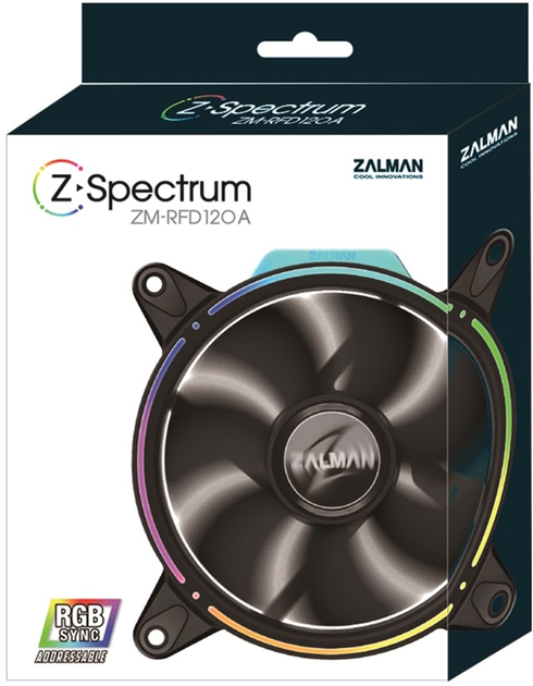 Wentylator Zalman RFD120A ARGB 120 mm (ZM-RFD120A) - obraz 5