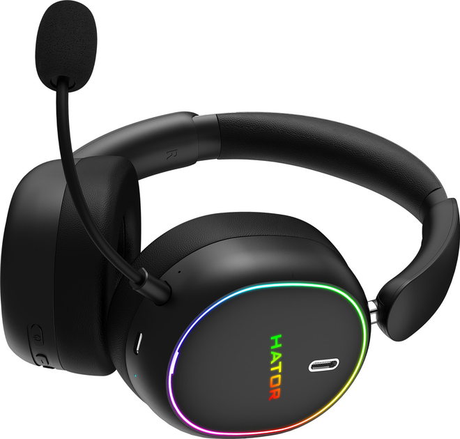 Słuchawki Hator Phoenix 2 Wireless Black (ESH40) - obraz 7