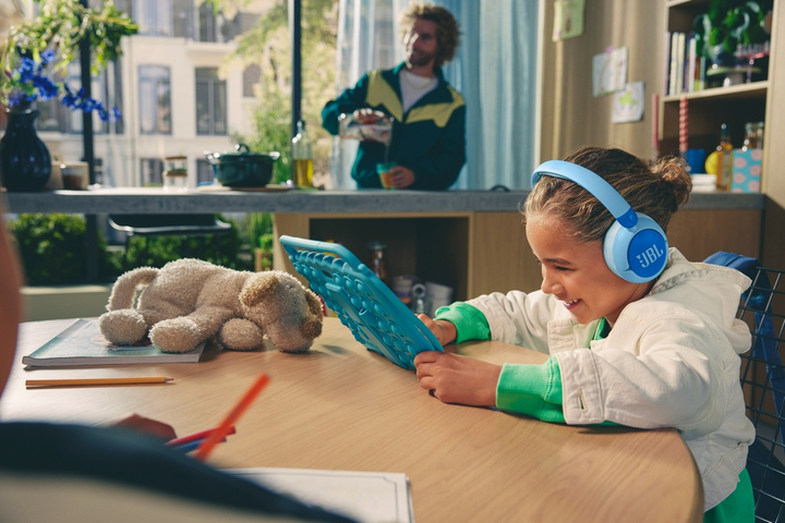 Słuchawki JBL Junior 470NC Blue (JBLJR470NCBLU) - obraz 9