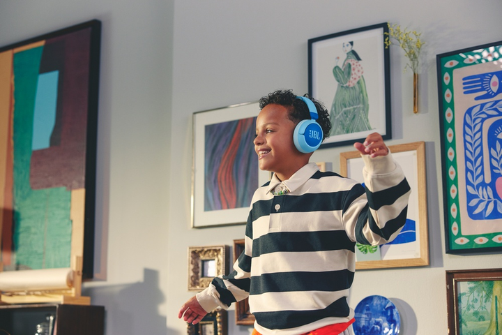 Słuchawki JBL Junior 470NC Blue (JBLJR470NCBLU) - obraz 10