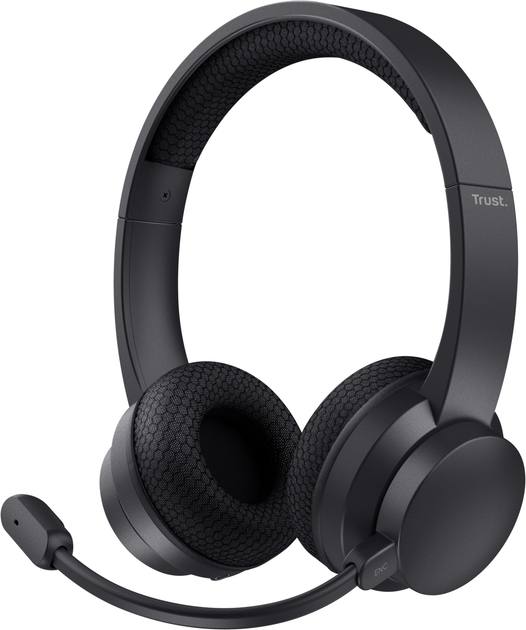 Słuchawki Trust Ayda ENC Black (TR25463) - obraz 1
