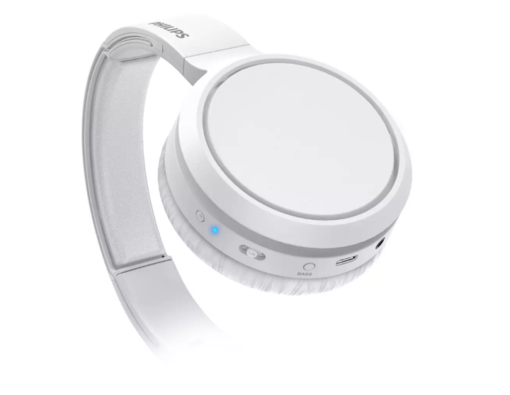 Słuchawki Philips TAH5205WT On-ear Mic Wireless White - obraz 7