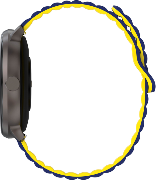 Смарт-годинник Canyon Jacky SW-69 Blue Yellow (CNS-SW69BL) - зображення 4