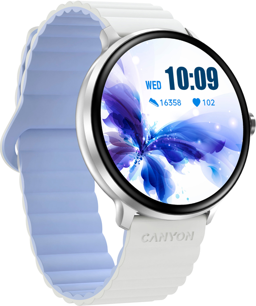Смарт-годинник Canyon Jacky SW-69 White Blue (CNS-SW69WB) - зображення 3