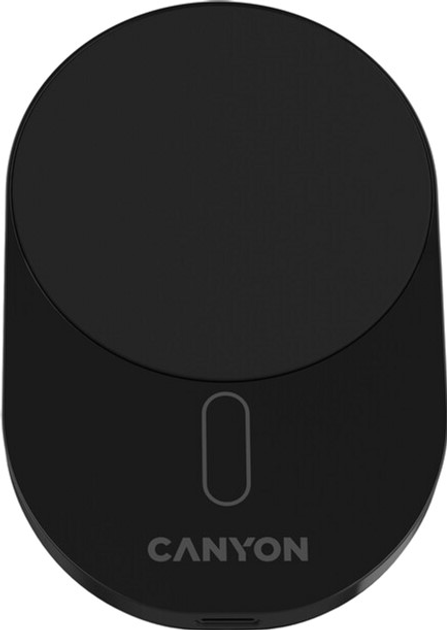 Автомобільний зарядний пристрій Canyon OnGrip 105 15W Qi2 Wireless Black (CNS-CCH105B) - зображення 6