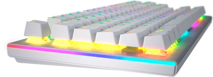 Клавіатура дротова Hator Gravity X TKL USB White (HTK551) - зображення 5