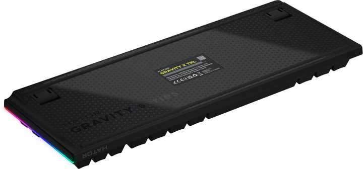 Клавіатура дротова Hator Gravity X TKL USB Black (HTK550) - зображення 7