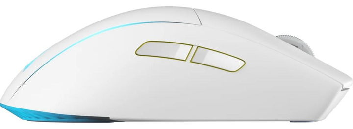 Миша Corsair M75 Lightweight RGB Gaming Wireless/Bluetooth White (CH-931D011-EU) - зображення 3