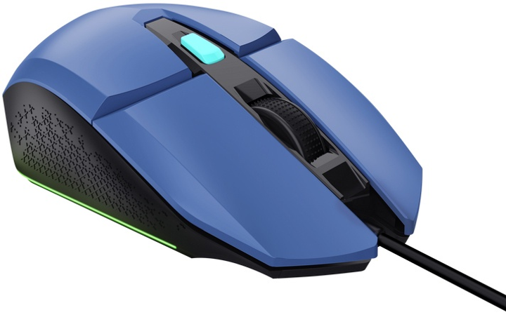 Mysz Trust GXT109B Felox RGB USB Blue (TR25067) - obraz 3