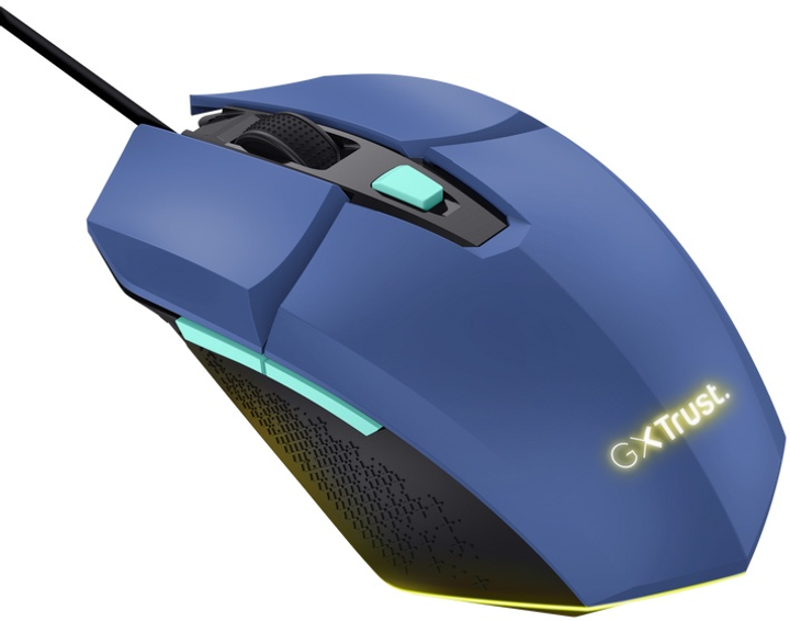 Mysz Trust GXT109B Felox RGB USB Blue (TR25067) - obraz 4