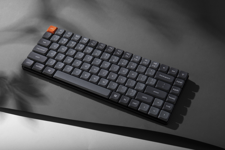 Klawiatura bezprzewodowa Keychron K3 Max Gateron MX 2.0 Red QMK RGB Wireless/Bluetooth/USB Black (K3MB3_KEYCHRON) - obraz 5