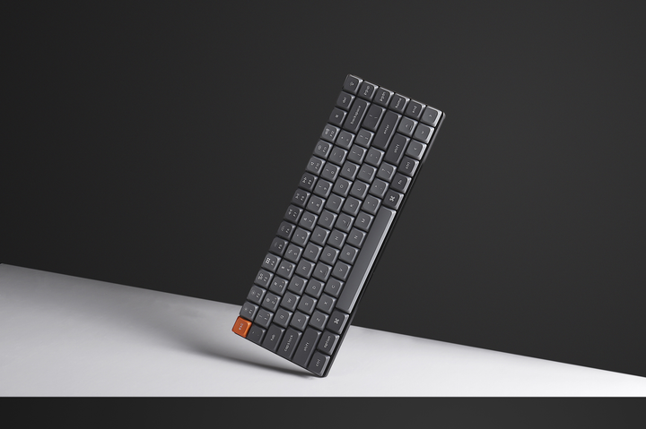 Klawiatura bezprzewodowa Keychron K3 Max Gateron MX 2.0 Red QMK RGB Wireless/Bluetooth/USB Black (K3MB3_KEYCHRON) - obraz 6