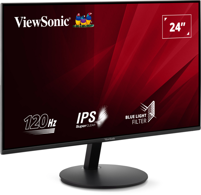 Monitor 23.8" ViewSonic VA24E1-H - obraz 2