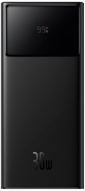 Powerbank Baseus Star-Lord Digital Display Fast Charging 30000mAh 30W Cluster Black (P10022905113-00) - obraz 1
