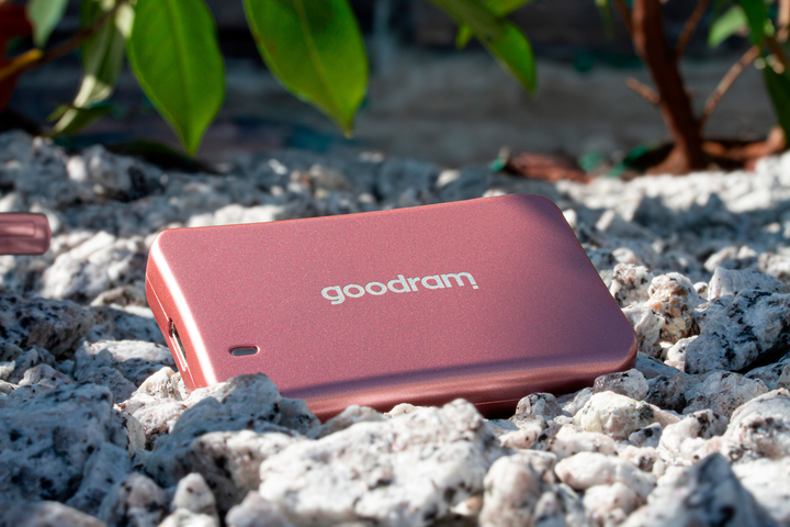 Dysk SSD Goodram HX200 1TB USB 3.2 Type-C Rose Gold (SSDPR-HX200-1K0-RG) External - obraz 4