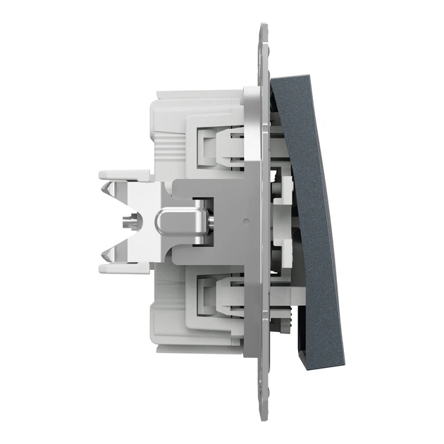 Выключатель одноклавишный Schneider Electric Asfora сталь EPH0100162 - Фото 4 Выключатель одноклавишный Schneider Electric Asfora сталь EPH0100162 - изображение 4