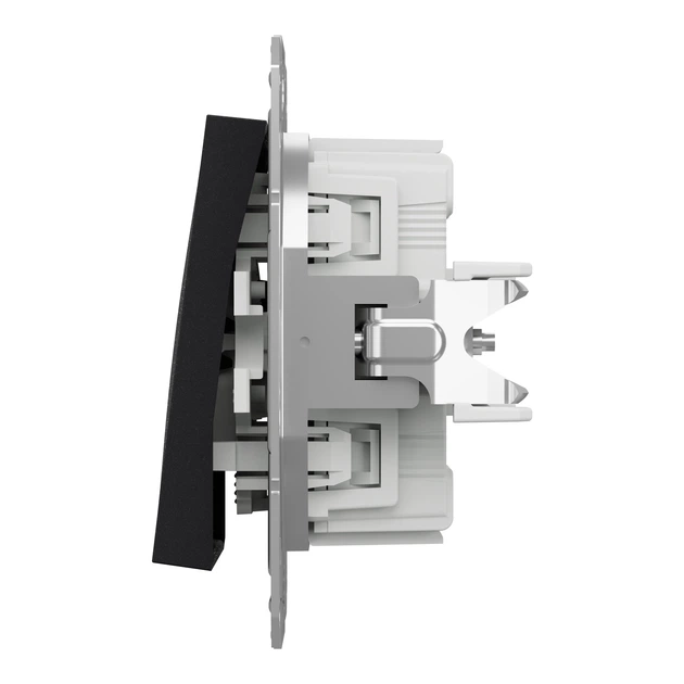 Выключатель одноклавишный Schneider Electric Asfora антрацит EPH0100171 - Фото 5 Выключатель одноклавишный Schneider Electric Asfora антрацит EPH0100171 - изображение 5