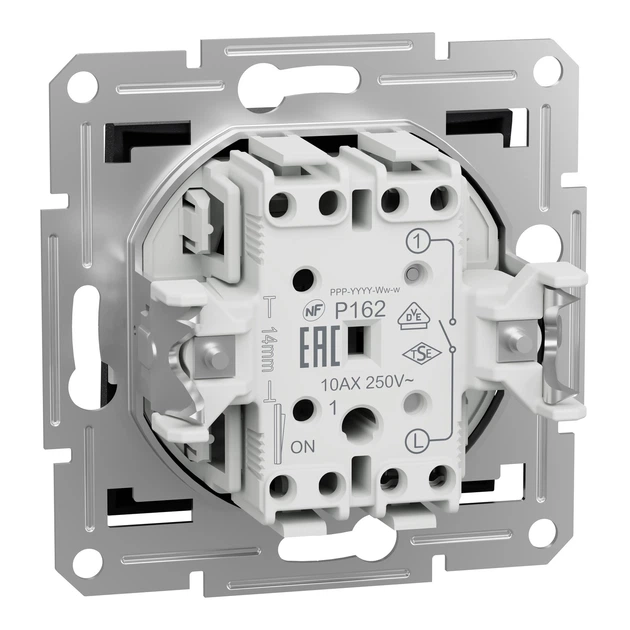Выключатель одноклавишный Schneider Electric Asfora антрацит EPH0100171 - Фото 6 Выключатель одноклавишный Schneider Electric Asfora антрацит EPH0100171 - изображение 6