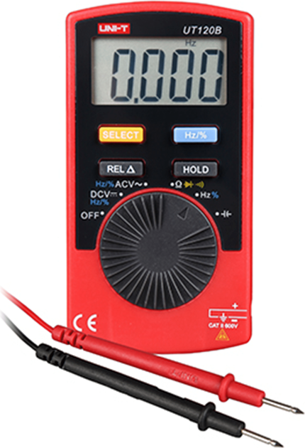 Miernik uniwersalny kieszonkowy UNI-T UT120B (MIE0451) - obraz 2