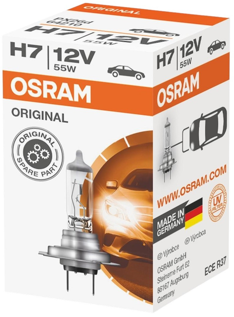 Żarówka samochodowa Osram Original 64210L H7 55 W 12 V (4050300437873) - obraz 2