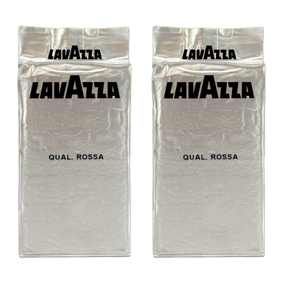 Набір Кава Мелена 2шт Lavazza Qualita Rossa 250g - Фото 1 Набір Кава Мелена 2шт Lavazza Qualita Rossa 250g - зображення 1