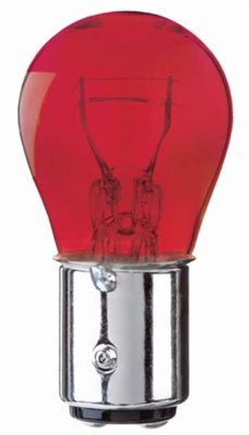 Zestaw żarówek samochodowych Hella PR21/5W 12 V Czerwone 10 szt (8GD002078401) - obraz 2