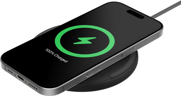Ładowarka bezprzewodowa Belkin Wireless Charging Pad 15 W Black (WIA012HQBK) - obraz 6
