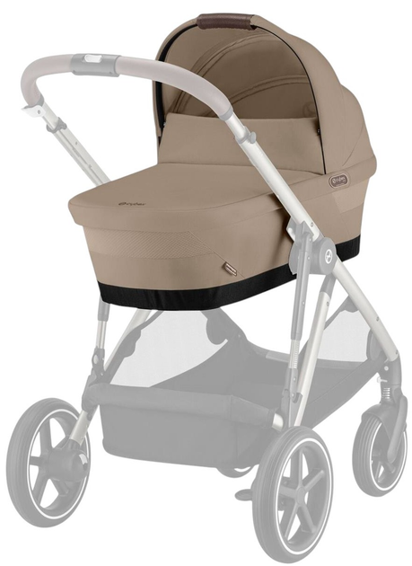Люлька для дитячого візка Cybex Gazelle S Almond Beige Gold (4063846456543) - зображення 4