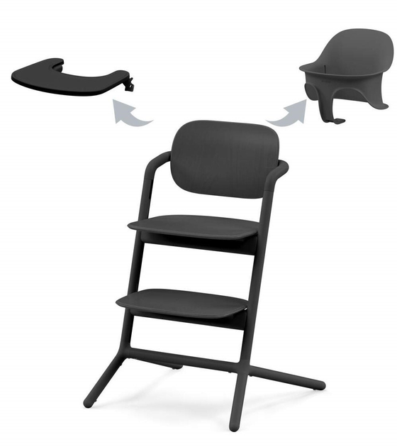 Krzesełko do karmienia Cybex Gold Lemo 3 w 1 Stunning Black (4063846171125) - obraz 8