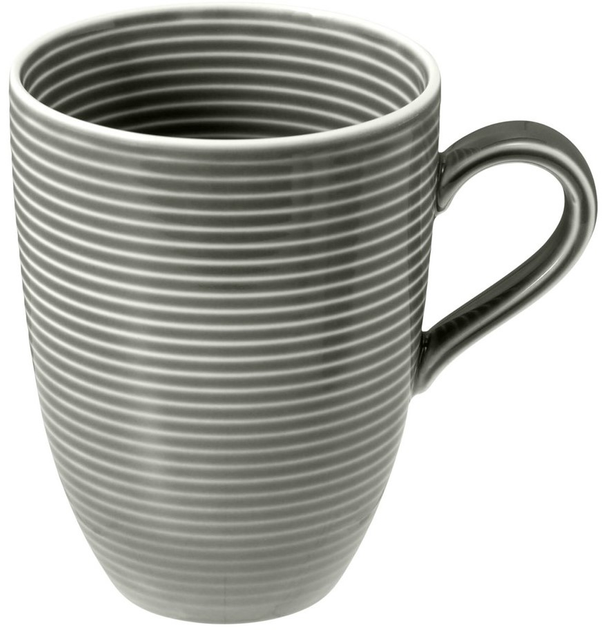 Набір горняток Seltmann Beat Color Glaze з ручкою сірі 6 шт 350 мл (4052212099101) - зображення 3