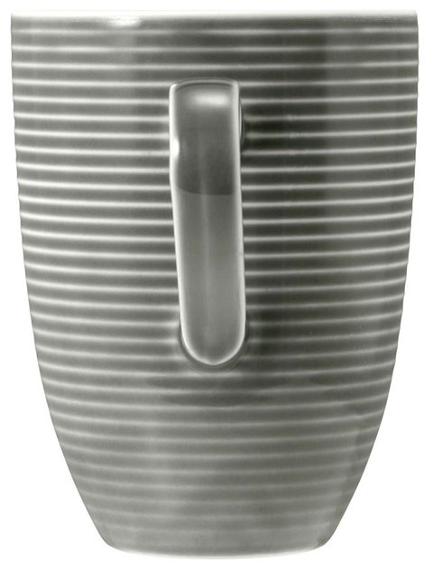 Набір горняток Seltmann Beat Color Glaze з ручкою сірі 6 шт 350 мл (4052212099101) - зображення 5