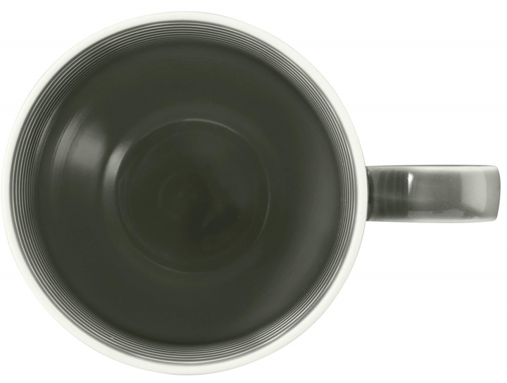 Набір горняток Seltmann Beat Color Glaze з ручкою сірі 6 шт 350 мл (4052212099101) - зображення 6