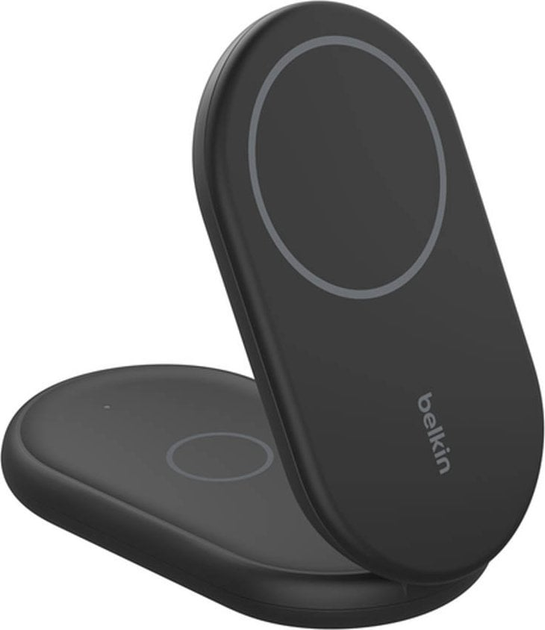 Ładowarka indukcyjna Belkin BoostCharge 2-in-1 Magnetic Foldable Wireless Charger 15 W Black (WIZ028VFBK) - obraz 4