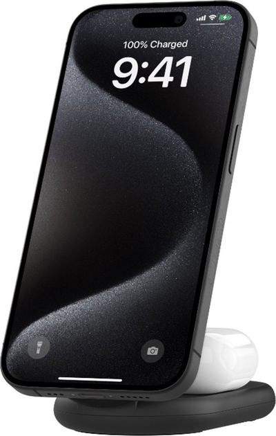 Ładowarka indukcyjna Belkin BoostCharge 2-in-1 Magnetic Foldable Wireless Charger 15 W Black (WIZ028VFBK) - obraz 6