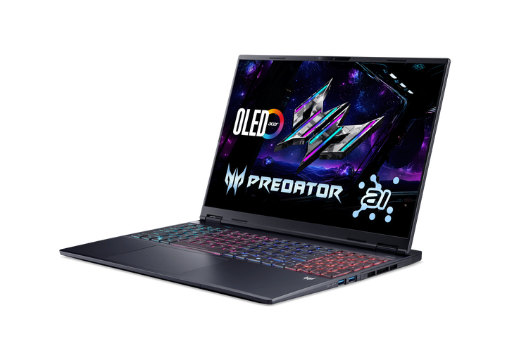 Ноутбук Acer NH.QX7EU.005 Predator Helios Neo 16 PHN16S-71 16" OLED, Intel U9-275HX, 32GB, F1TB, NVD5070Ti-12, Win11P - Фото 2 Ноутбук Acer NH.QX7EU.005 Predator Helios Neo 16 PHN16S-71 16" OLED, Intel U9-275HX, 32GB, F1TB, NVD5070Ti-12, Win11P - изображение 2