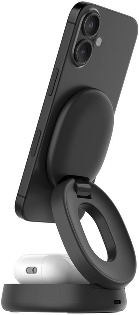 Ładowarka indukcyjna Belkin BoostCharge 2-in-1 Magnetic Foldable Wireless Charger 15 W Black (WIZ035KQBK) - obraz 5