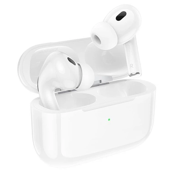 Беспроводные Bluetooth наушники с микрофоном HOCO EW77 Вакуумные TWS наушники BT5.4, 30/300mAh, до 4 часов работы White - изображение 2