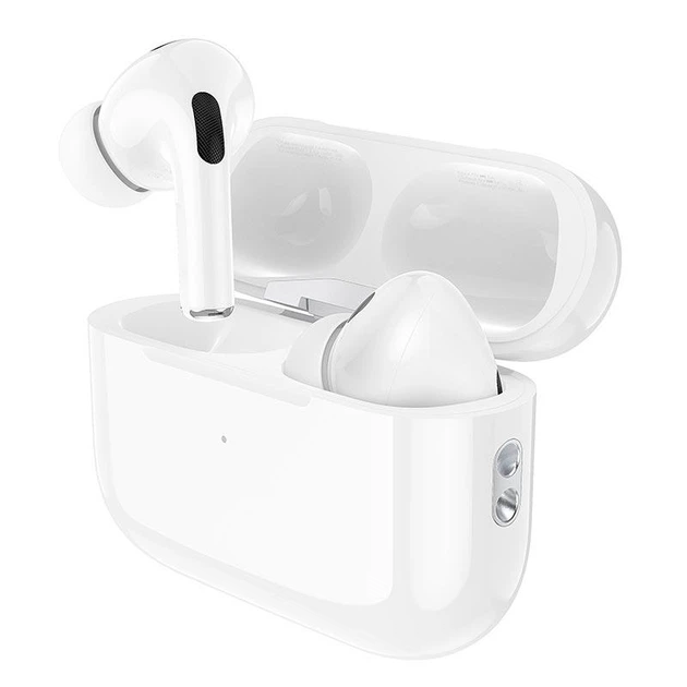 Беспроводные Bluetooth наушники с микрофоном HOCO EW77 Вакуумные TWS наушники BT5.4, 30/300mAh, до 4 часов работы White - изображение 6
