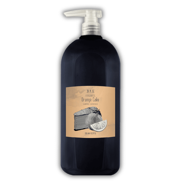 Шампунь BES Fragrance Orange Cake с ароматом апельсинового торта для ежедневного ухода за всеми типами волос, 3000 мл - Фото 1 Шампунь BES Fragrance Orange Cake с ароматом апельсинового торта для ежедневного ухода за всеми типами волос, 3000 мл - изображение 1