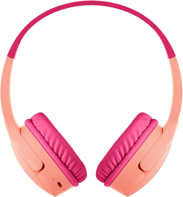 Słuchawki Belkin SoundForm Mini Kids Pink (AUD002btPKV3) - obraz 2
